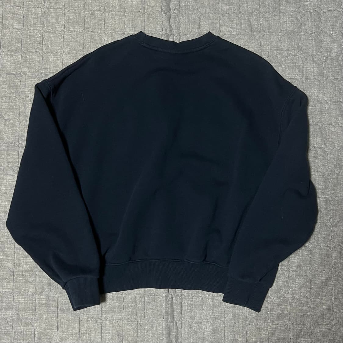 아메스 월드와이드 맨투맨 네이비 S 아메스 스웨터 긴팔 크롭 상품이미지3