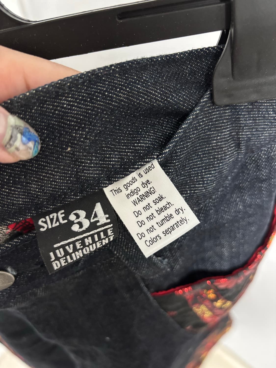 JUVENILE DELINQUENT pattern pants 상품이미지5