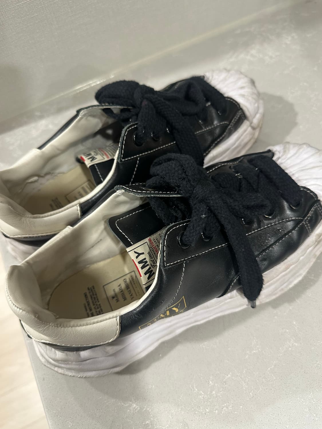 미하라 야스히로 블레이키 레더 스니커즈 42 상품이미지6