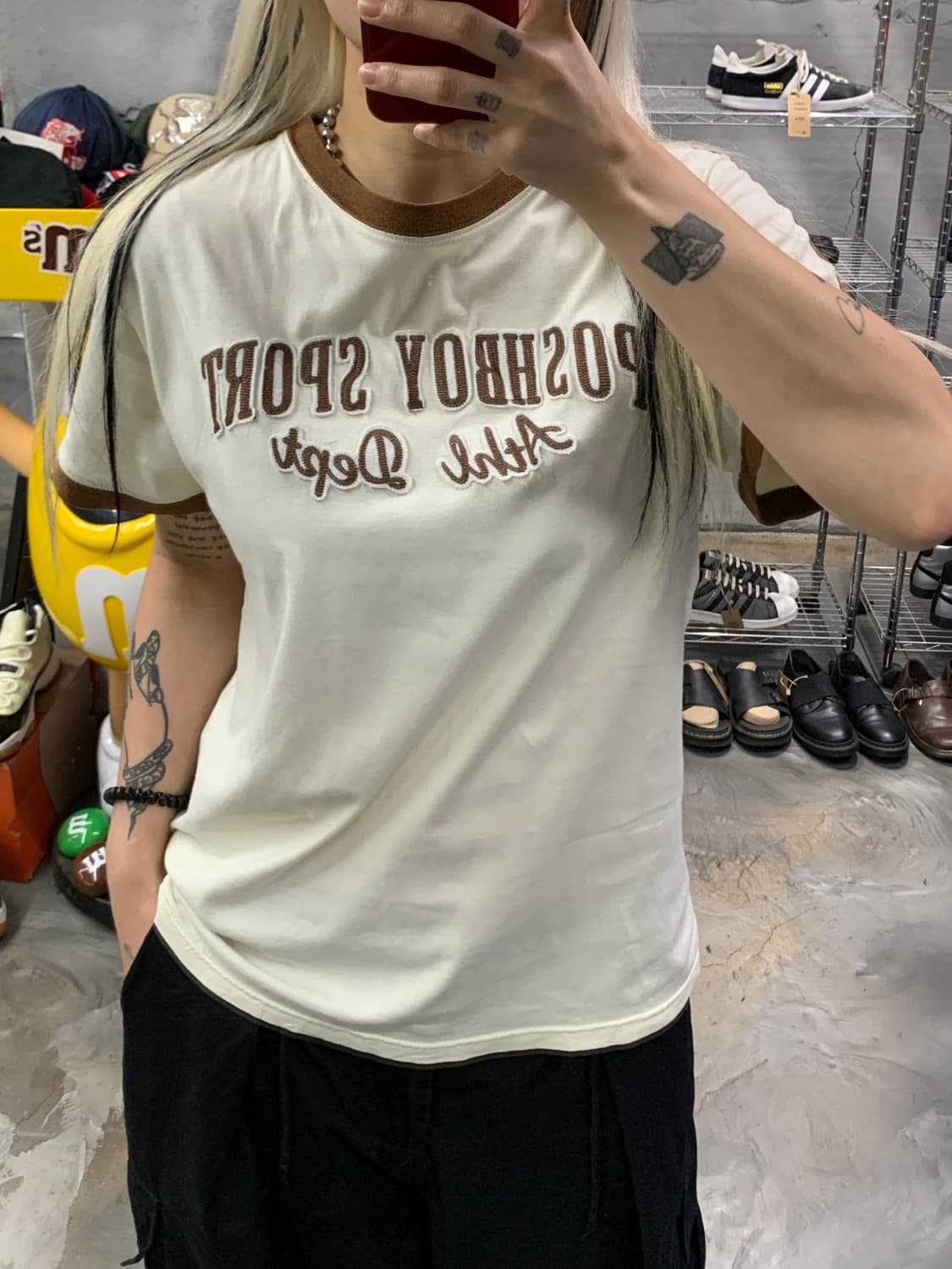 Poshboy 링거 반팔 티셔츠 상품이미지9