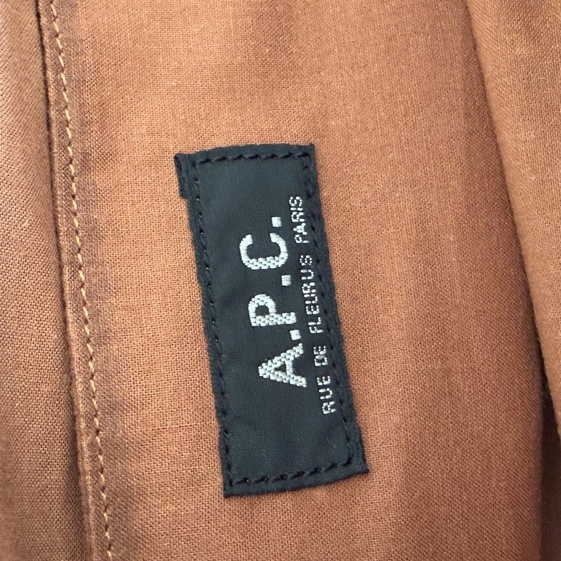 A.P.C. Navy dot campus opening bag 상품이미지6