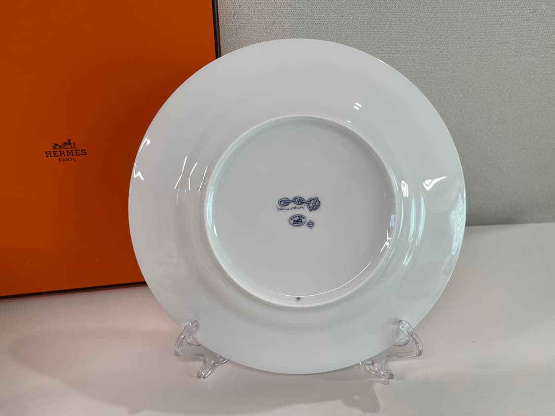 에르메스 샹달 블루 플레이트 2P HERMES 상품이미지5