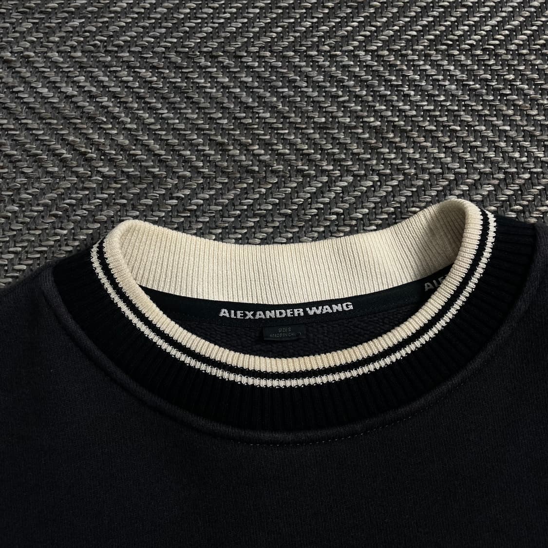 알렉산더 왕 빅로고 크루넥 스웻 셔츠o 4377 상품이미지5