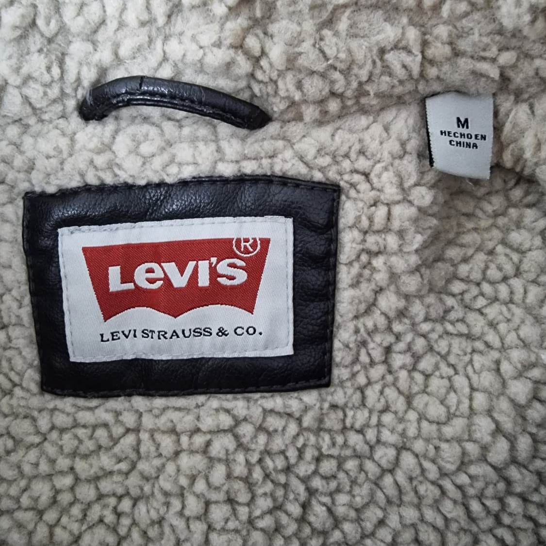 리바이스 쉐르파 레더 트러커 자켓 95 상품이미지4