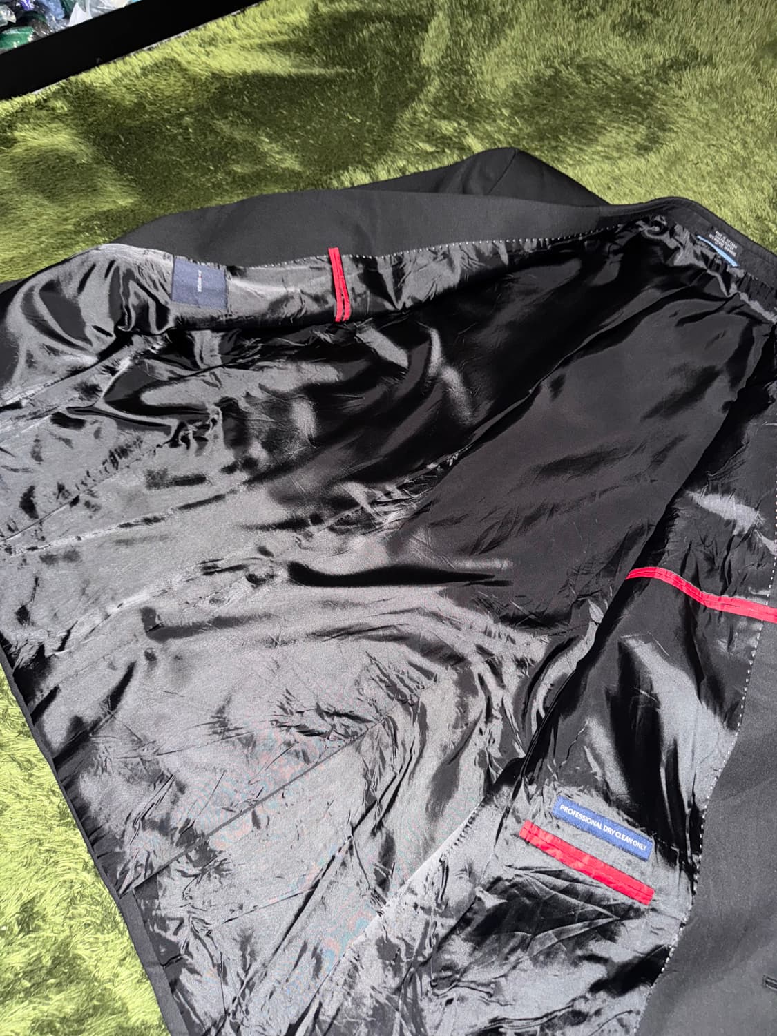 [44R] 타미힐피거 USA 클래식 핏 블레이저 자켓 블랙 상품이미지5