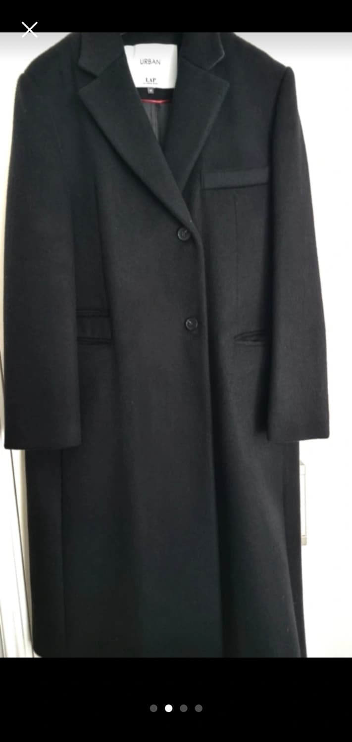 랩 코트 블랙 상품이미지1