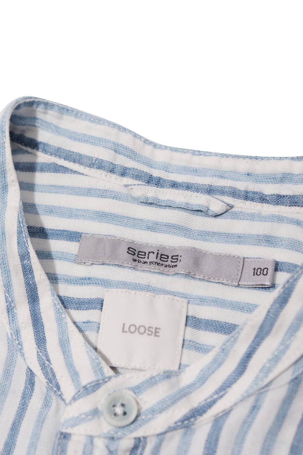 SERIES 차이나 린렌 셔츠 size 100 상품이미지4