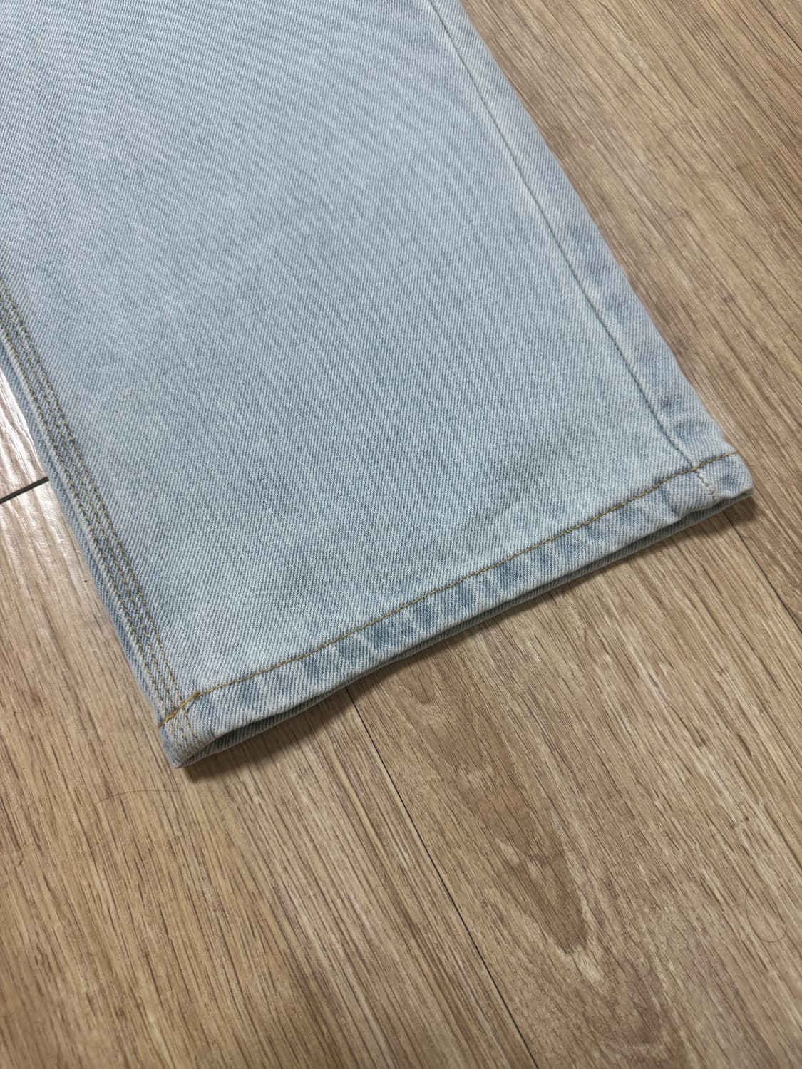 m) 플라스틱프로덕트 페인터 데님 팬츠 상품이미지5