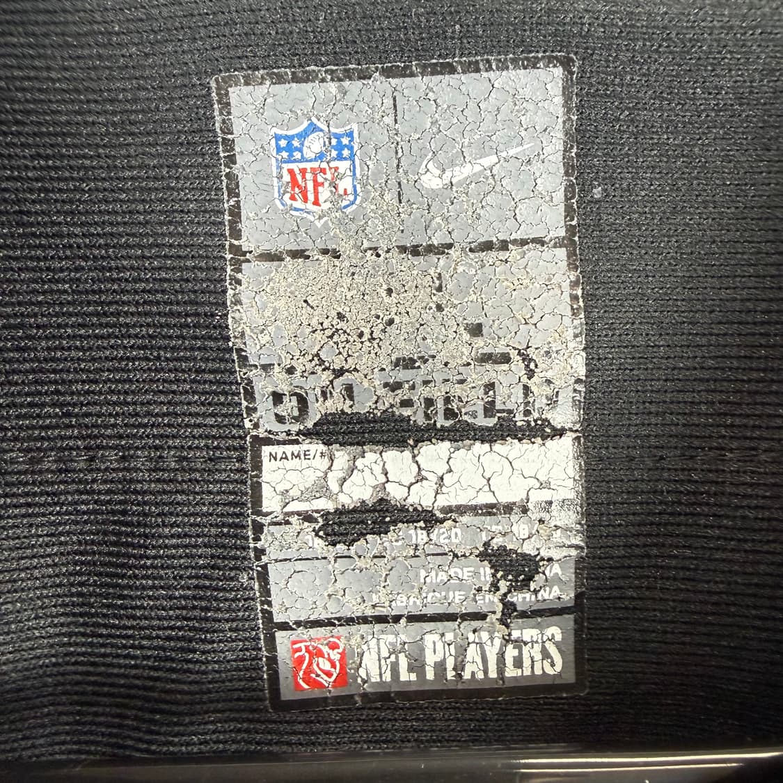 (무료배송)XL) 나이키 NFL 레이더스 럭비 져지 블랙 상품이미지3