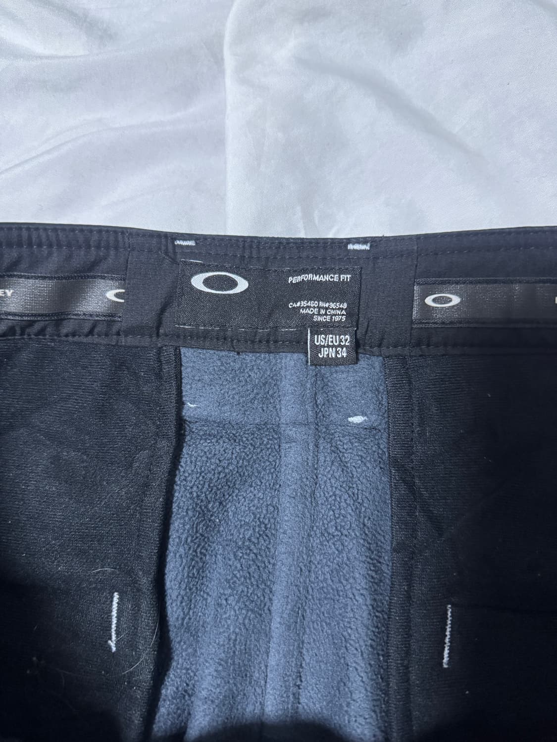 오클리 스컬 자수 기모 팬츠 상품이미지7