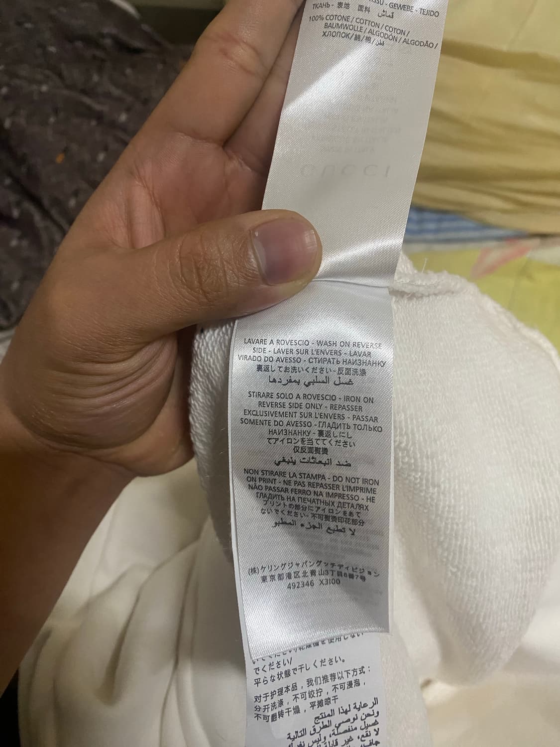 구찌 아디다스 콜라보 후드티 화이트 상품이미지7