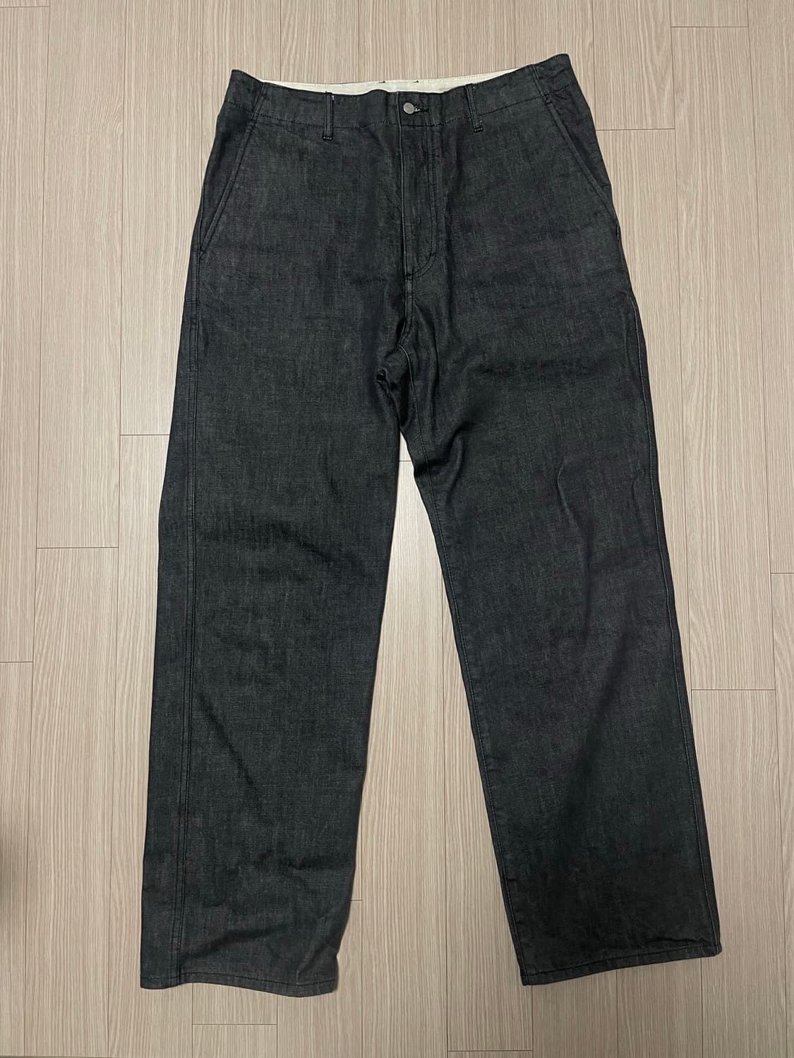 포터리 원워시드 컴포트 데님 차콜 3size 상품이미지2