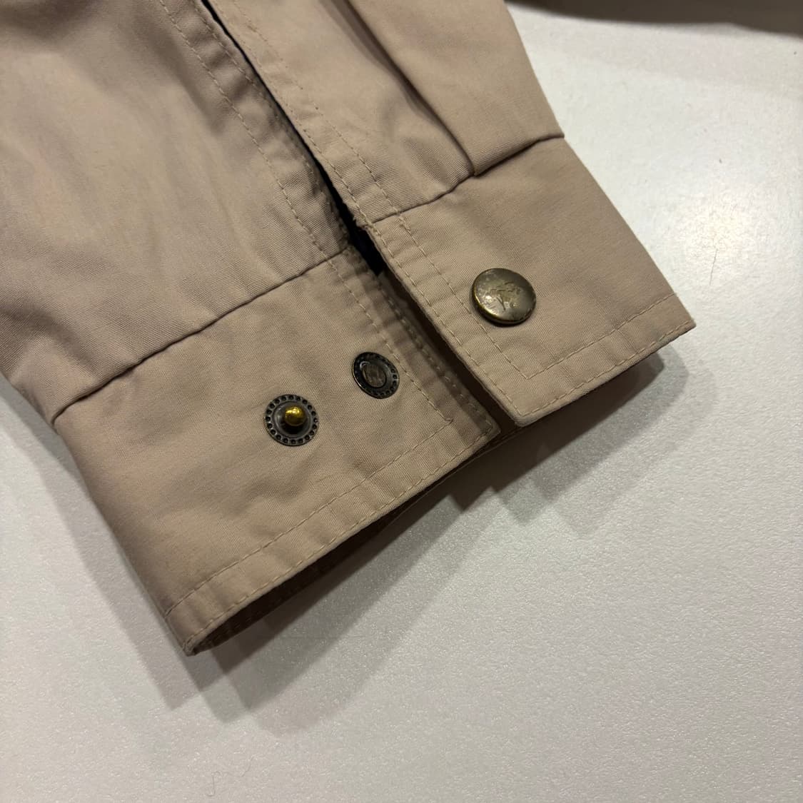 [L] 90s 나이키 빈티지 포켓 베이지 바람막이 자켓 D537 상품이미지7