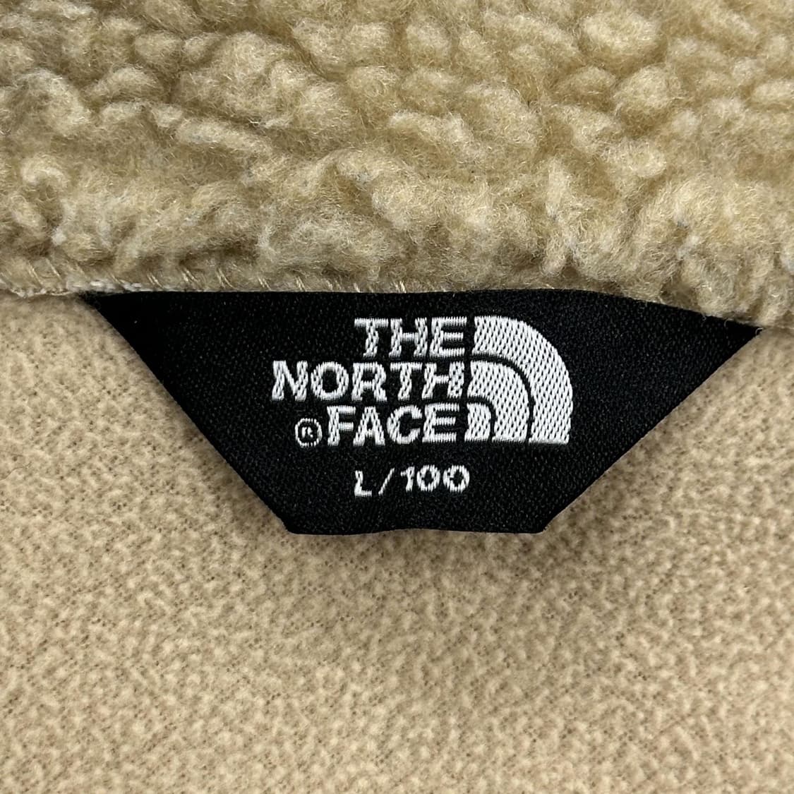 노스페이스 50주년 베이지 후리스 자켓 (L) 상품이미지6