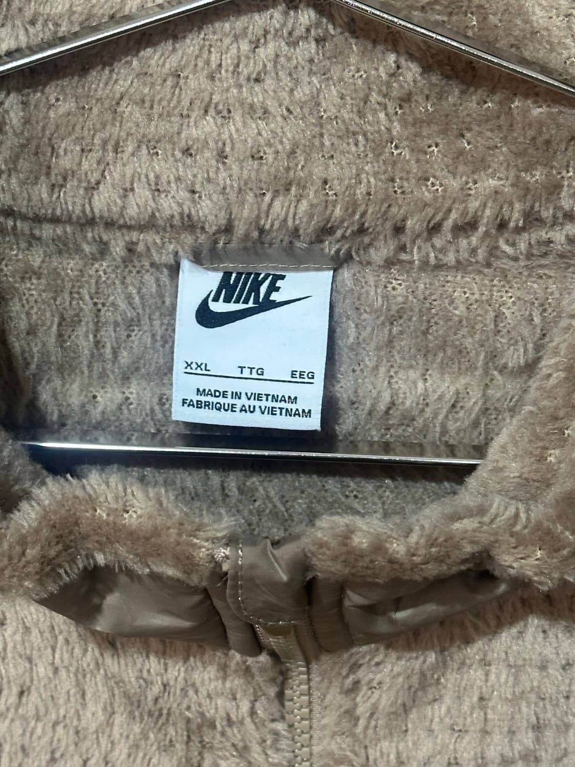 나이키 x 스투시 풀 집 플리스 파인너트 상품이미지4