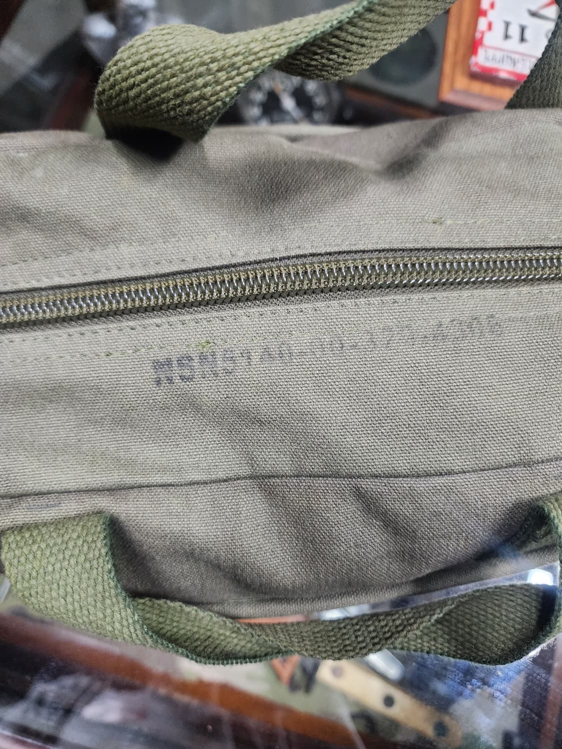 미군 캔버스 툴 백 상품이미지2