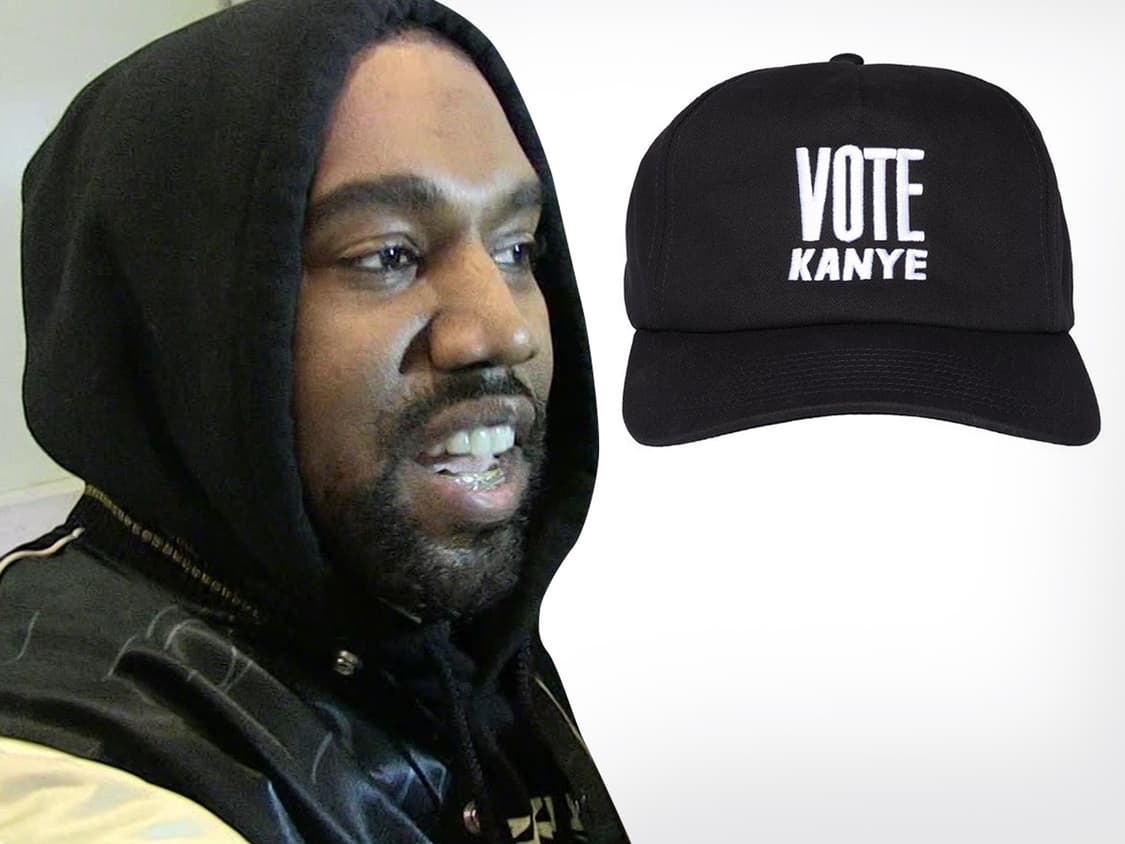 칸예 볼캡 모자 vote kanye 상품이미지1