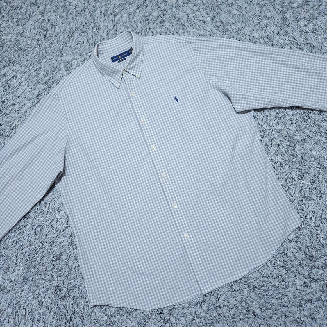 폴로랄프로렌) XXL 남자 클래식핏 체크셔츠남방 / 왕눈이샵 상품이미지2