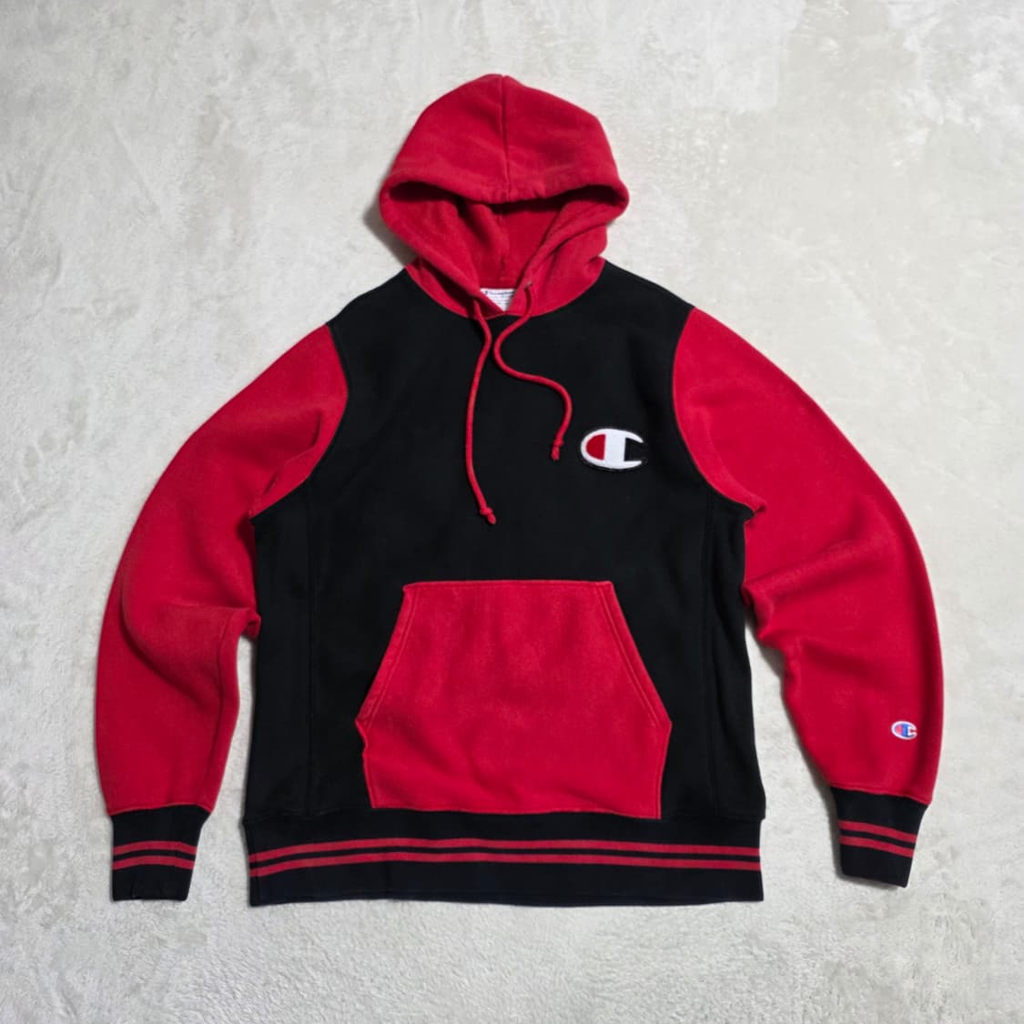 (M)챔피온 빈티지 리버스위브 블루택 후드티 상품이미지1