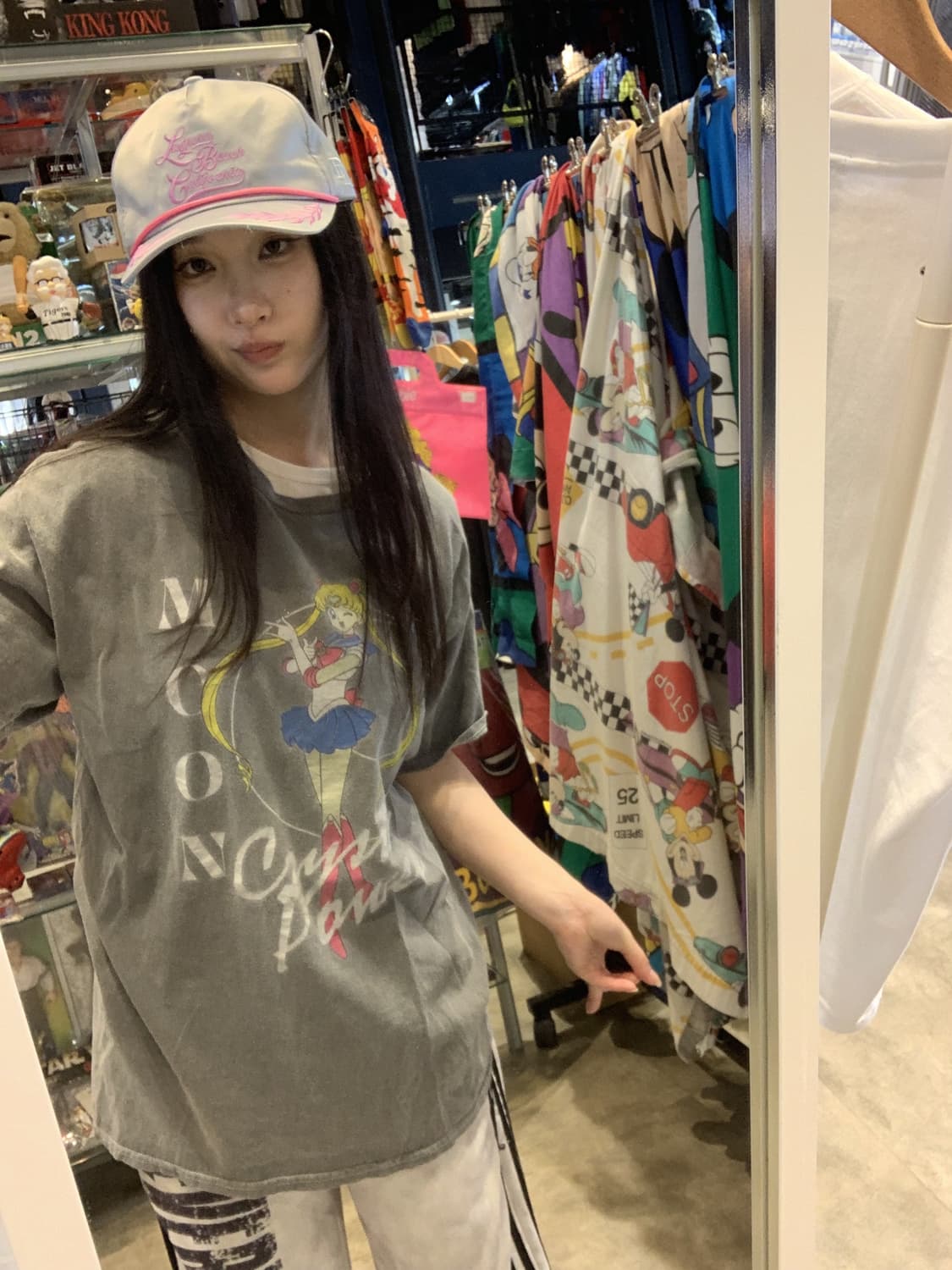 세일러문 오피셜 워싱 빈티지 티셔츠 상품이미지3