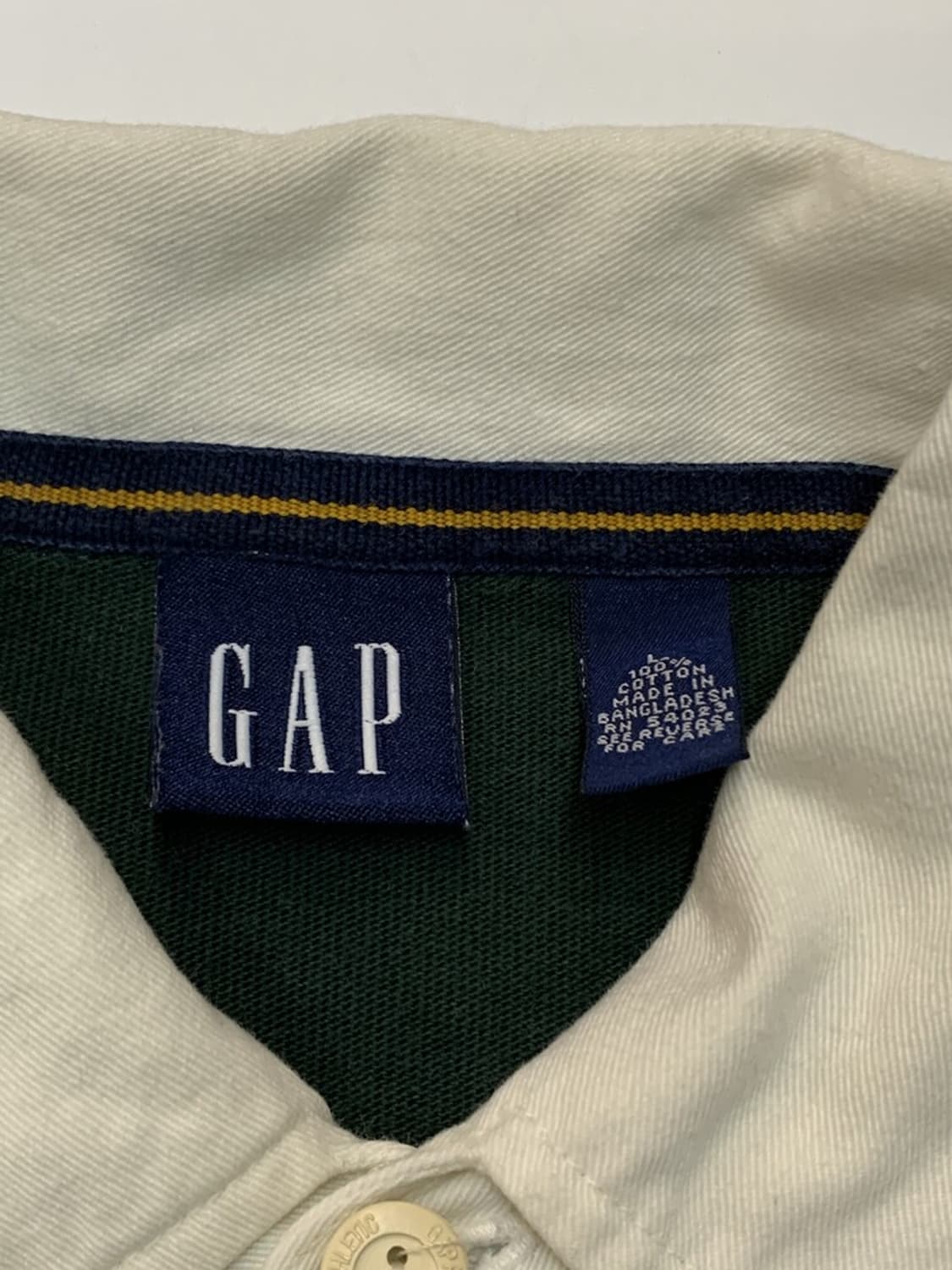 [L] 올드 gap 갭 럭비 셔츠 상품이미지6