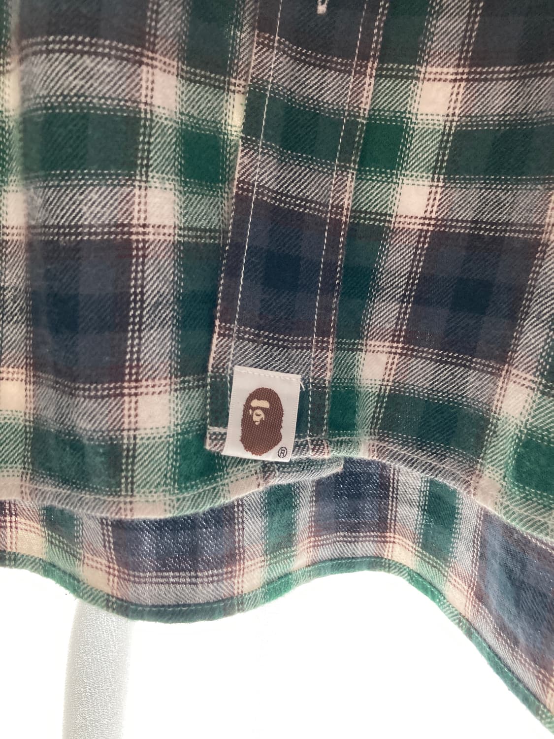 Bape 플란넬 셔츠 상품이미지2