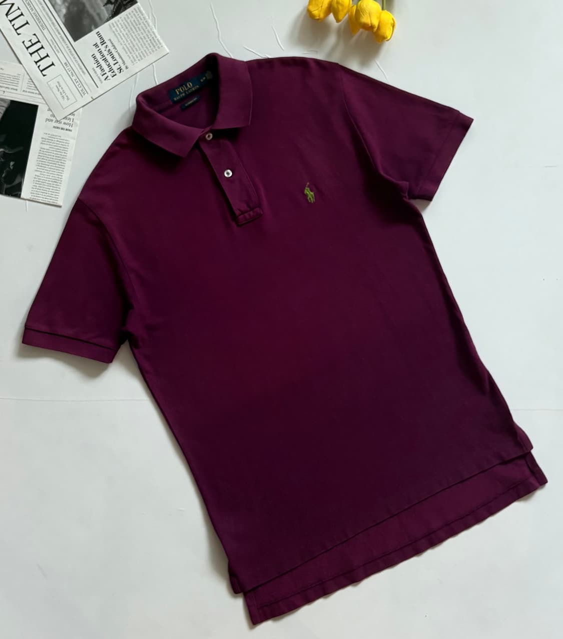 Polo 폴로랄프로렌 버건디 PK 카라티 상품이미지1