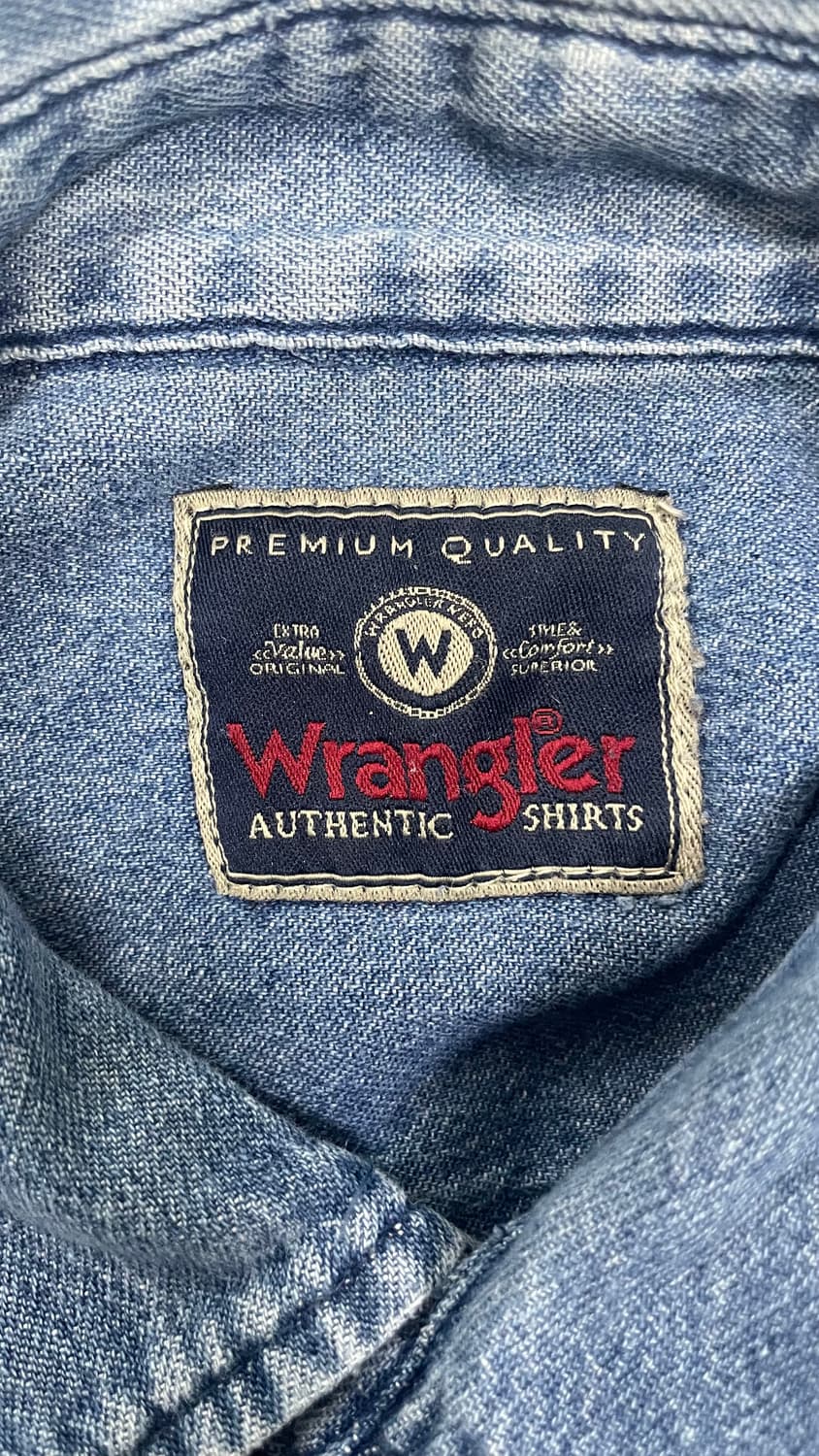 Wrangler 프리미엄 퀄리티 데님 셔츠 XL 상품이미지8