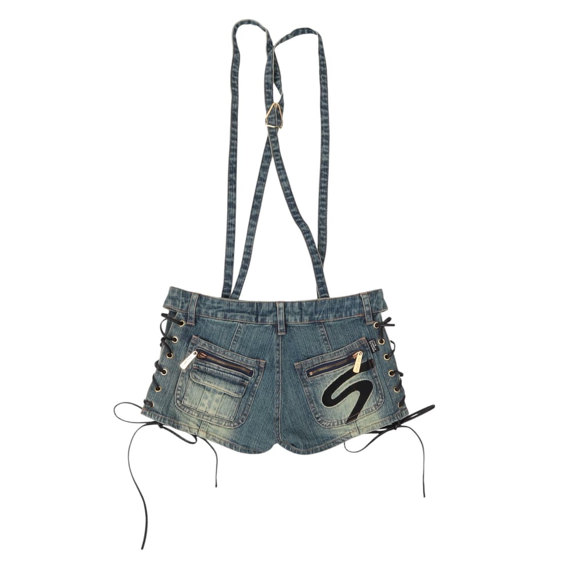 재패니즈 빈티지 y2k 데님 미니 쇼츠 상품이미지6