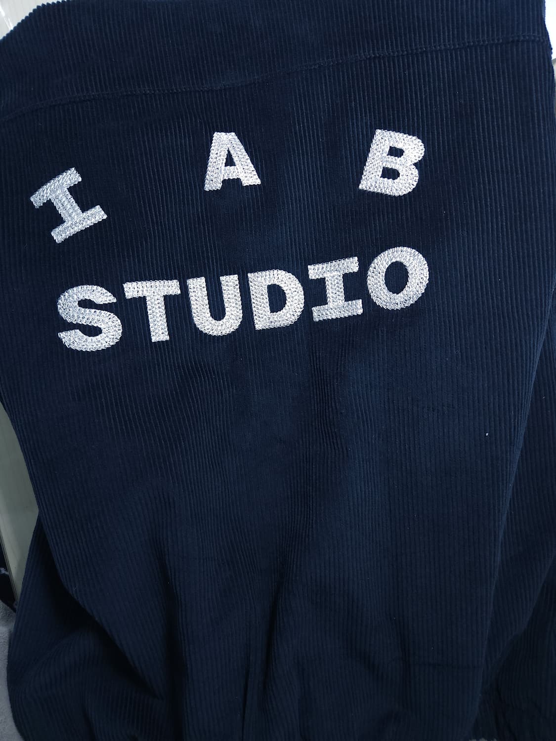 IAB Studio Corduroy 아이앱 코듀로이 자켓 남색 상품이미지1