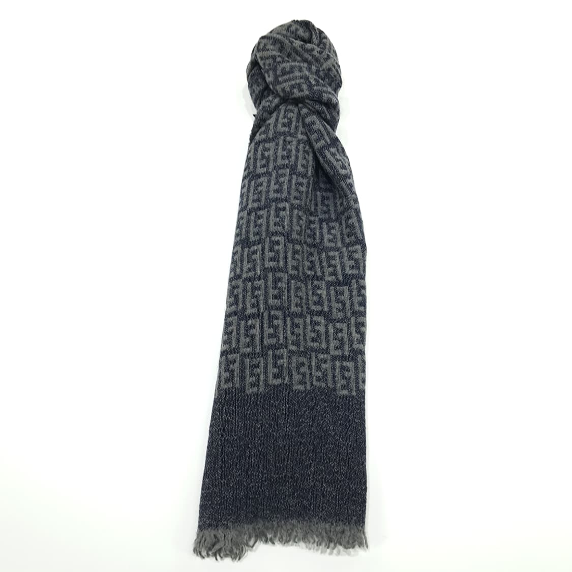 MX279 펜디 클래식 FF 모노그램 울 목도리 머플러 상품이미지4