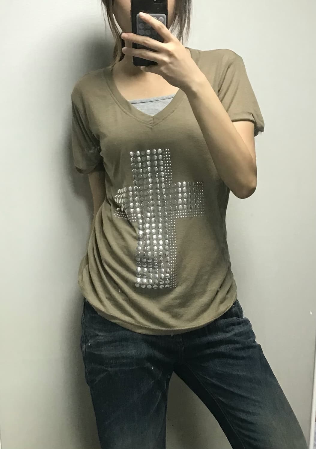 십자가 반팔 티 상품이미지2