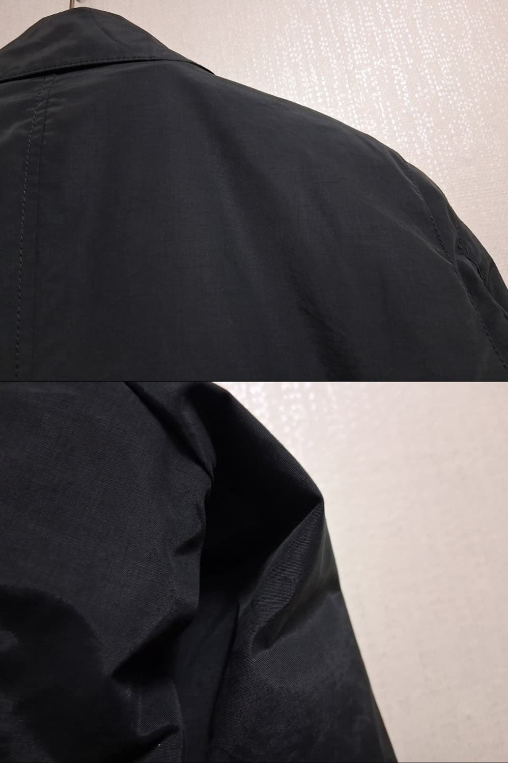일본빈티지 VISARUNO 남성 맥코트 싱글하프트렌치코트 슬림95M  상품이미지5