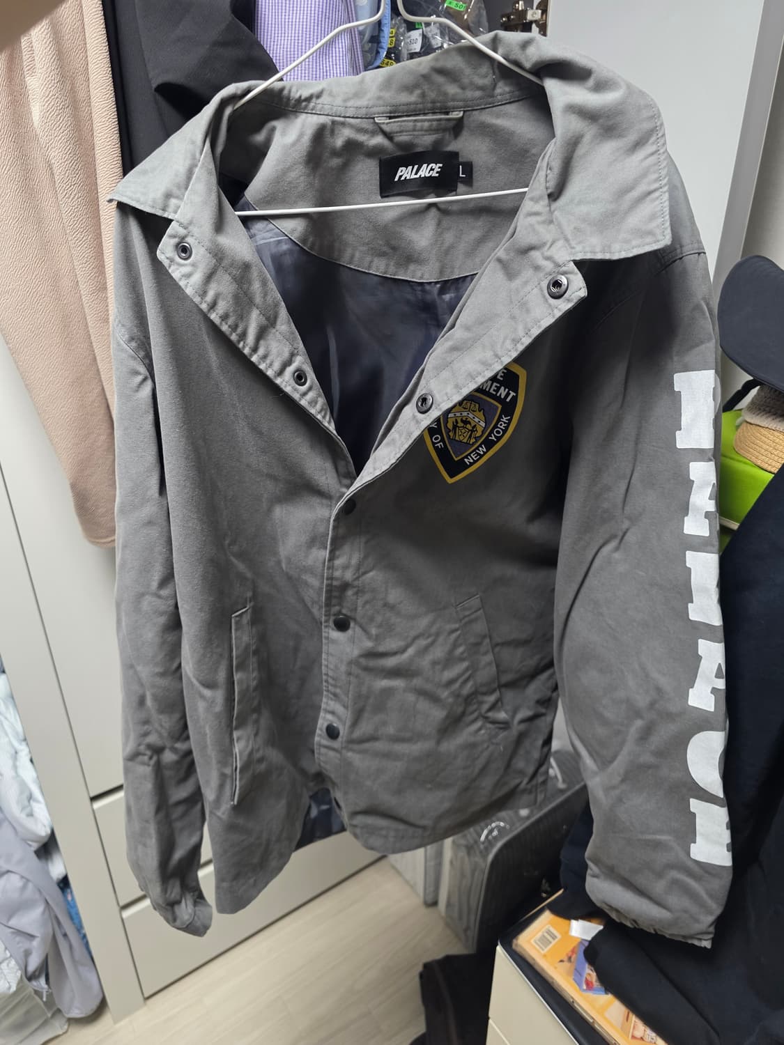 PALACE 팔라스 14SS NYPD 디파트먼트 자켓 라지사이즈  상품이미지2