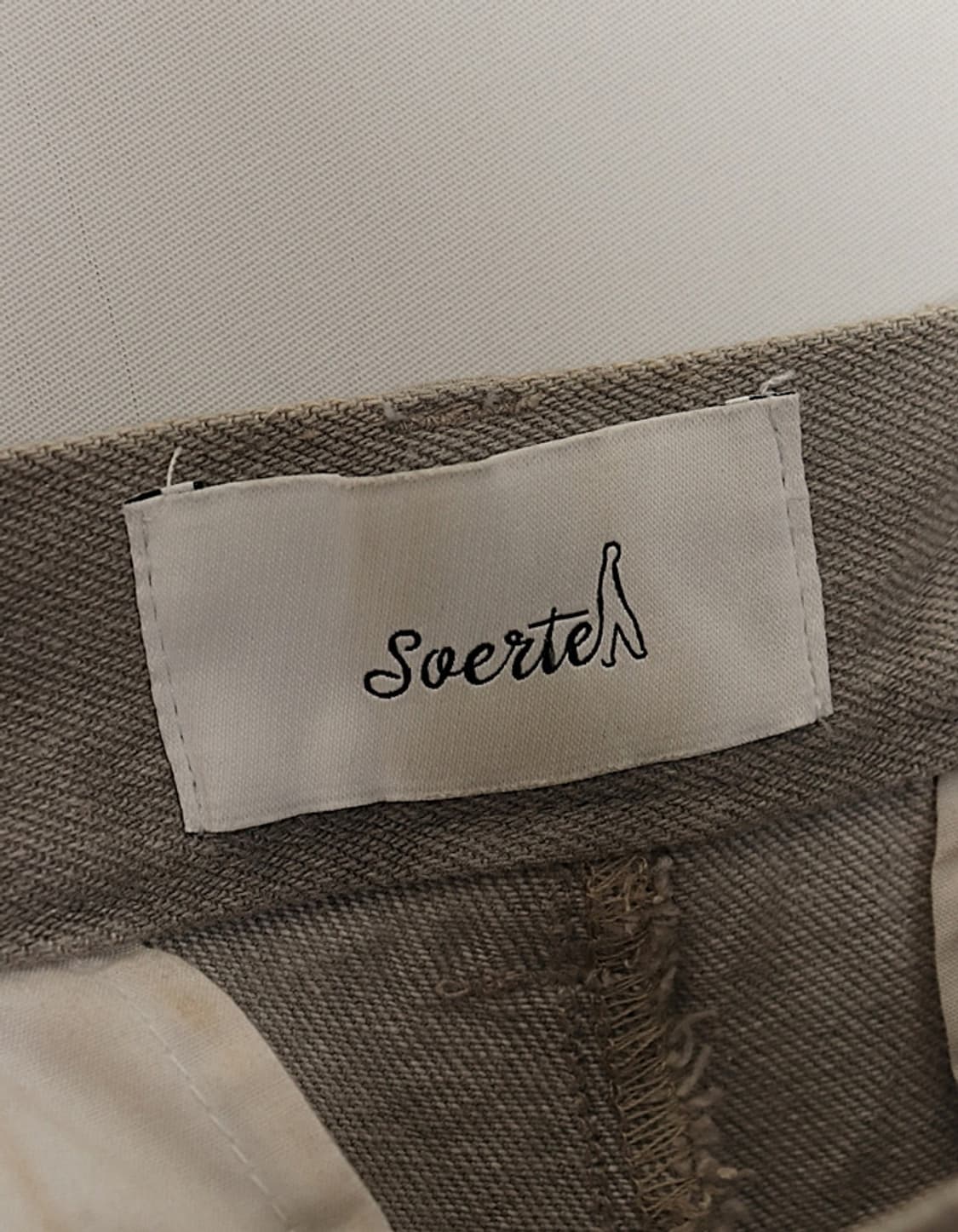 Soerte Wide Straight Flared Denim Pant  상품이미지6