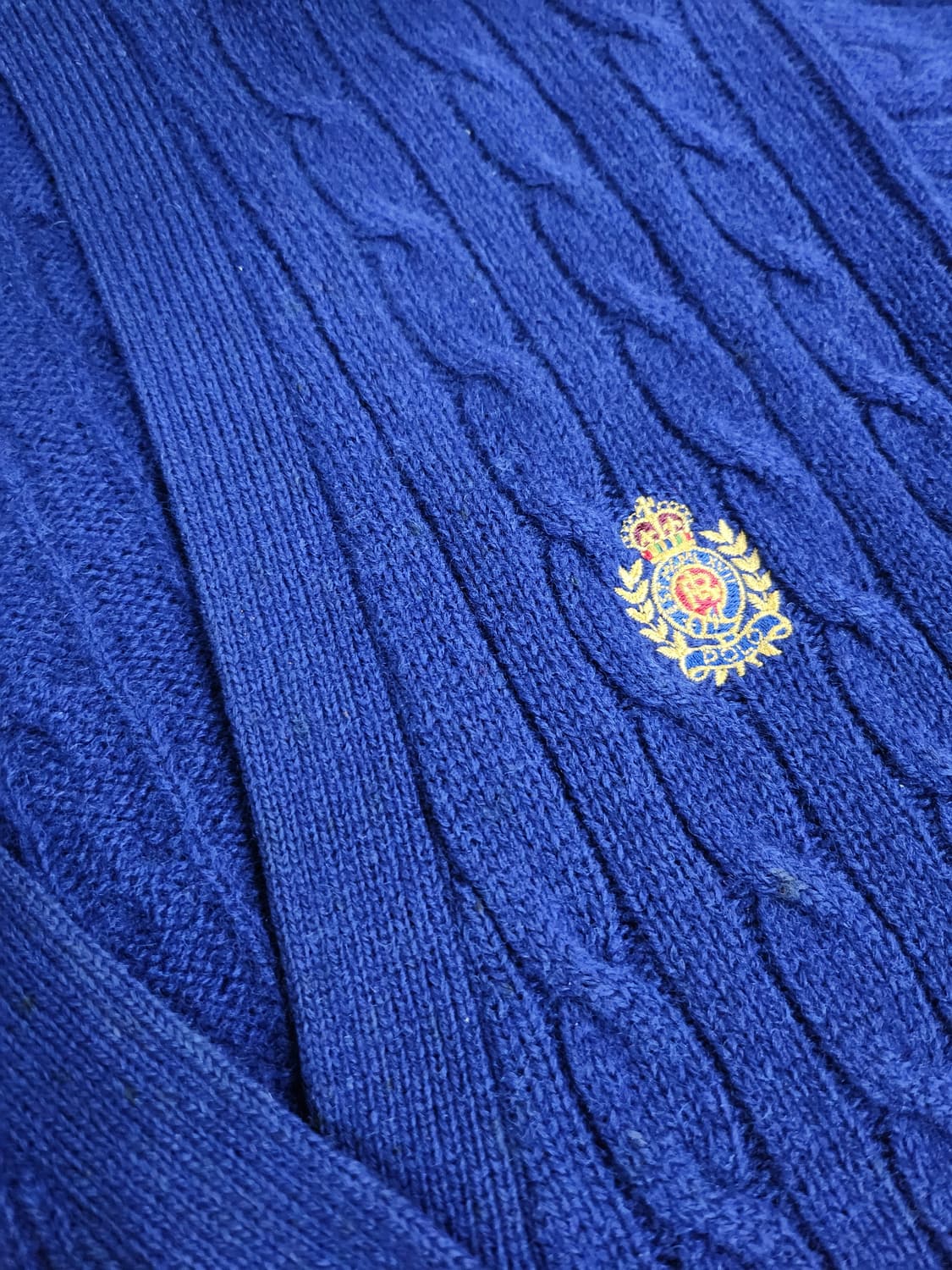 빈티지 폴로 랄프로렌 셰틀랜드 울 가디건 상품이미지7