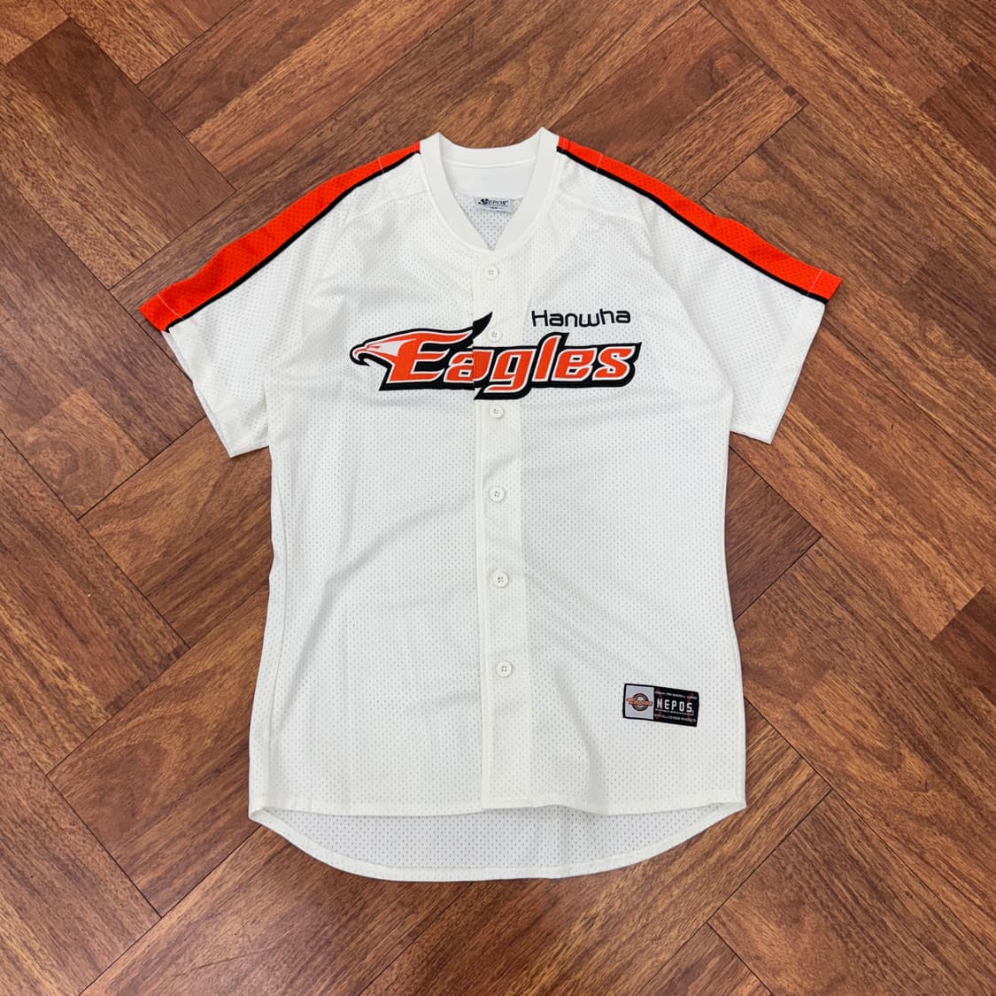 100 NEPOS 한화이글스 류현진 마킹 유니폼  상품이미지1