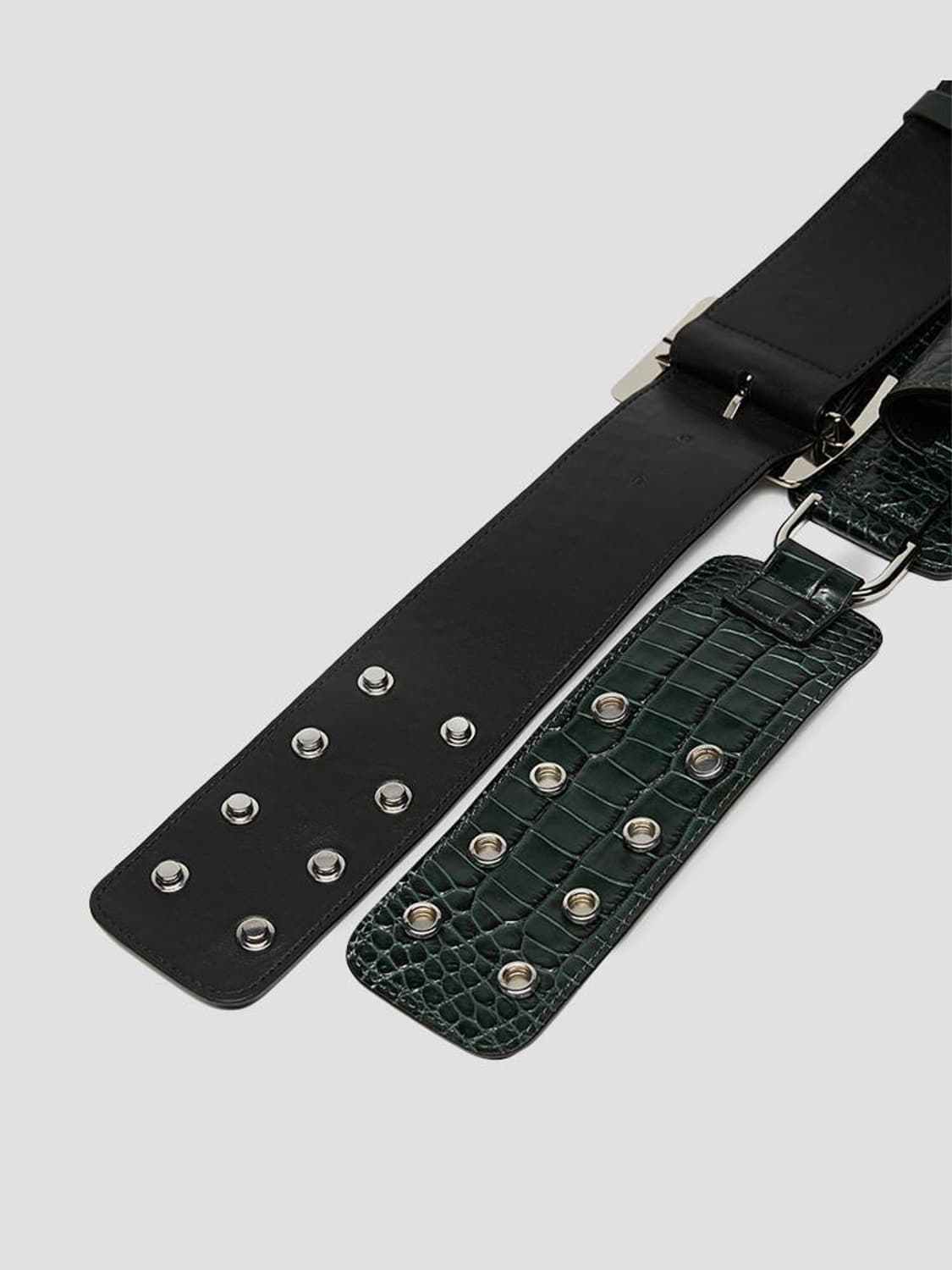 [OS]SANKUANZ 웨이스트벨트 다크그린 상품이미지4