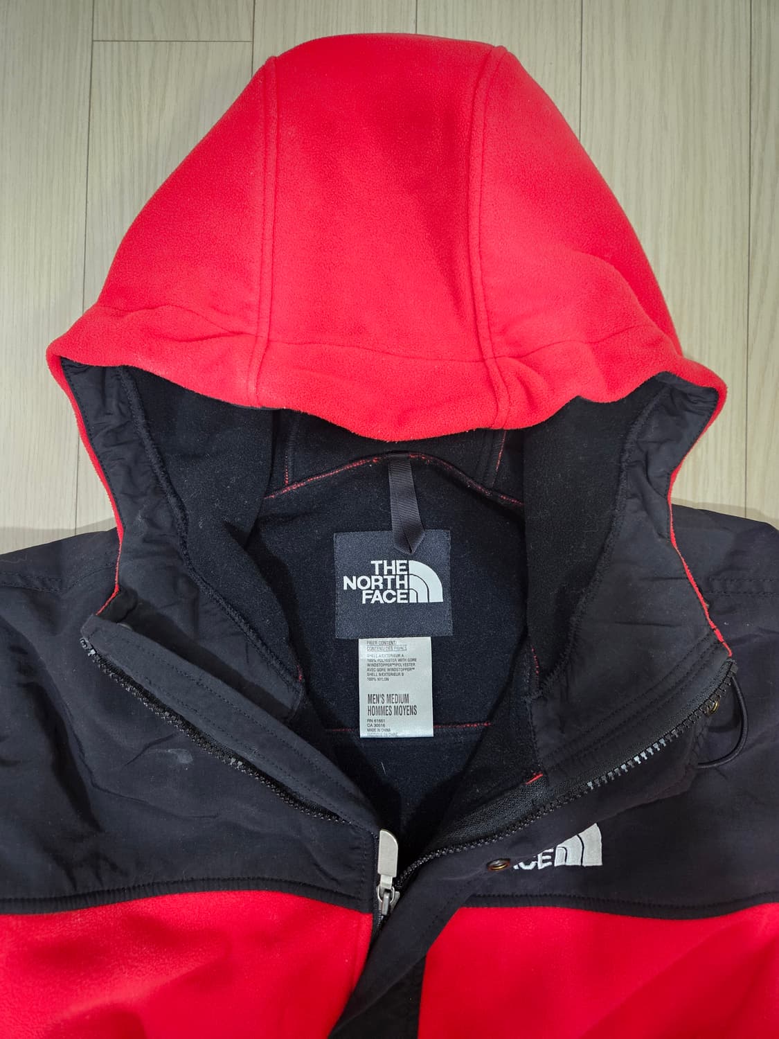 90s 노스페이스 윈드스토퍼 플리스 자켓 상품이미지5