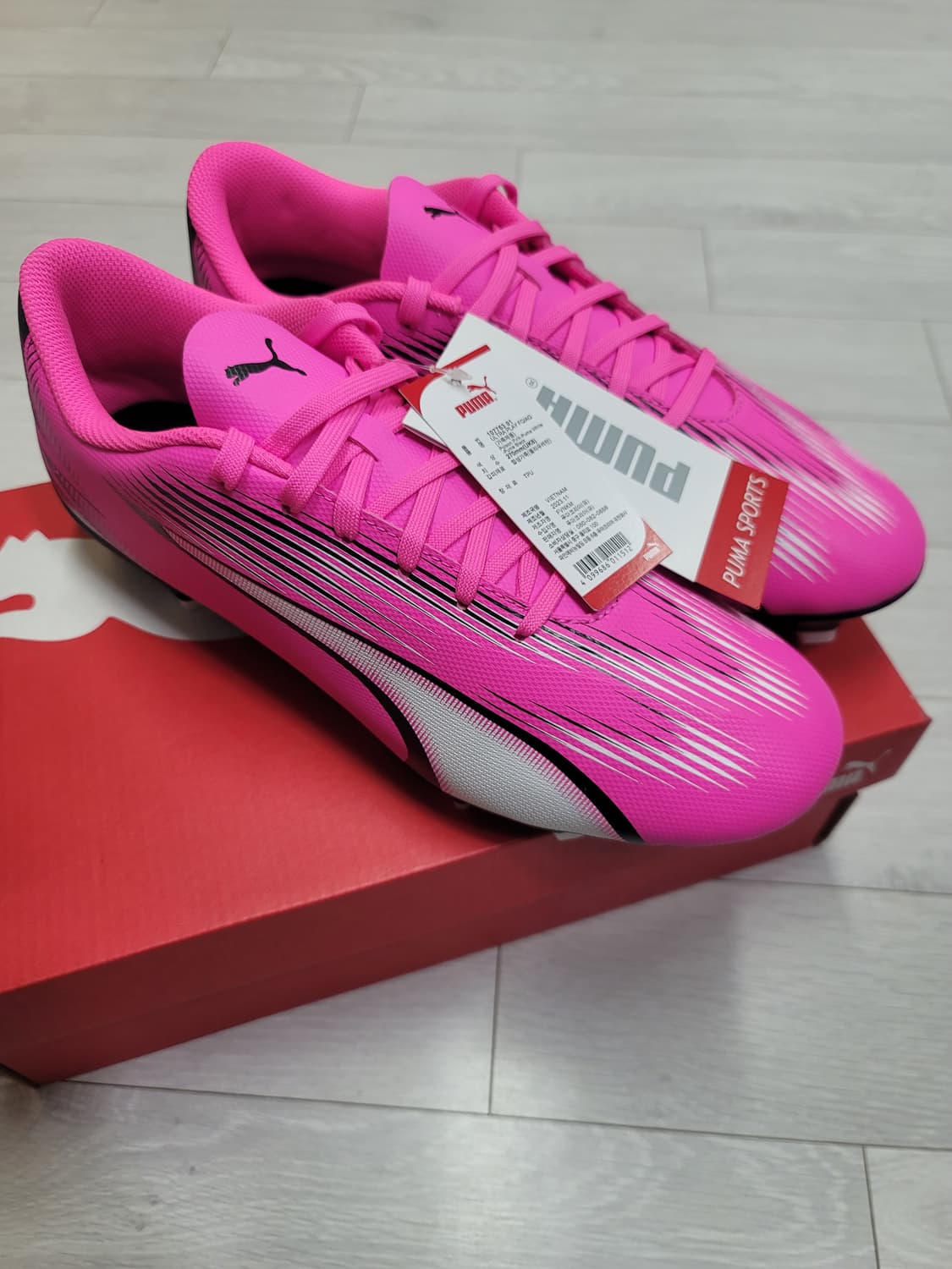 (270)푸마 축구화 울트라 플레이 FG/AG[대전 직거래도 가능] 상품이미지10