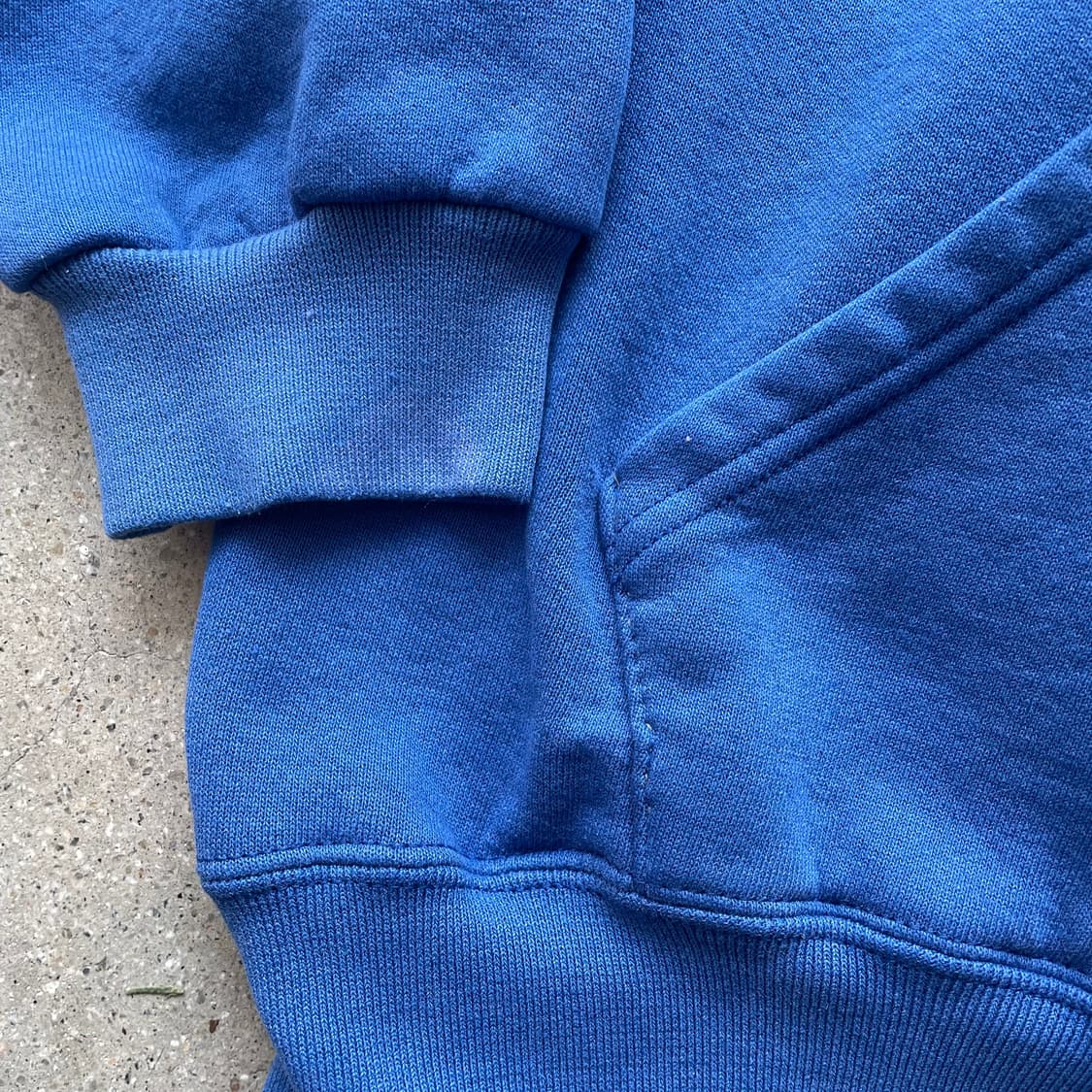 빈티지  러셀 애슬레틱 후드 블루(화이트) made in mexico 상품이미지2