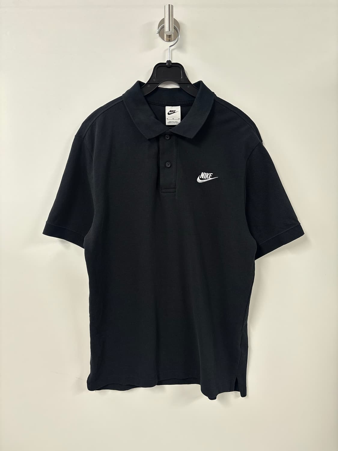 나이키 블랙 PK 카라 반팔 티셔츠 상품이미지2