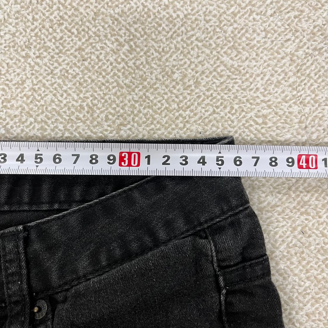 [27] 게스 여성 흑청 블랙진 데님 청바지 0114M1 상품이미지5