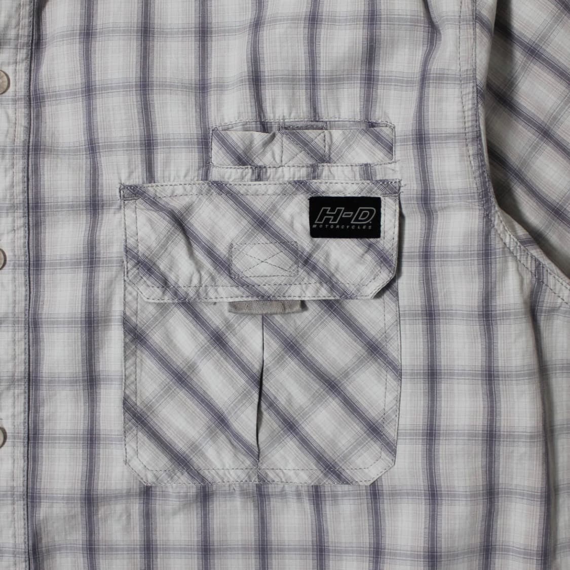 Harley-Davidson H-D 퍼포먼스 체크 반팔 셔츠 상품이미지2