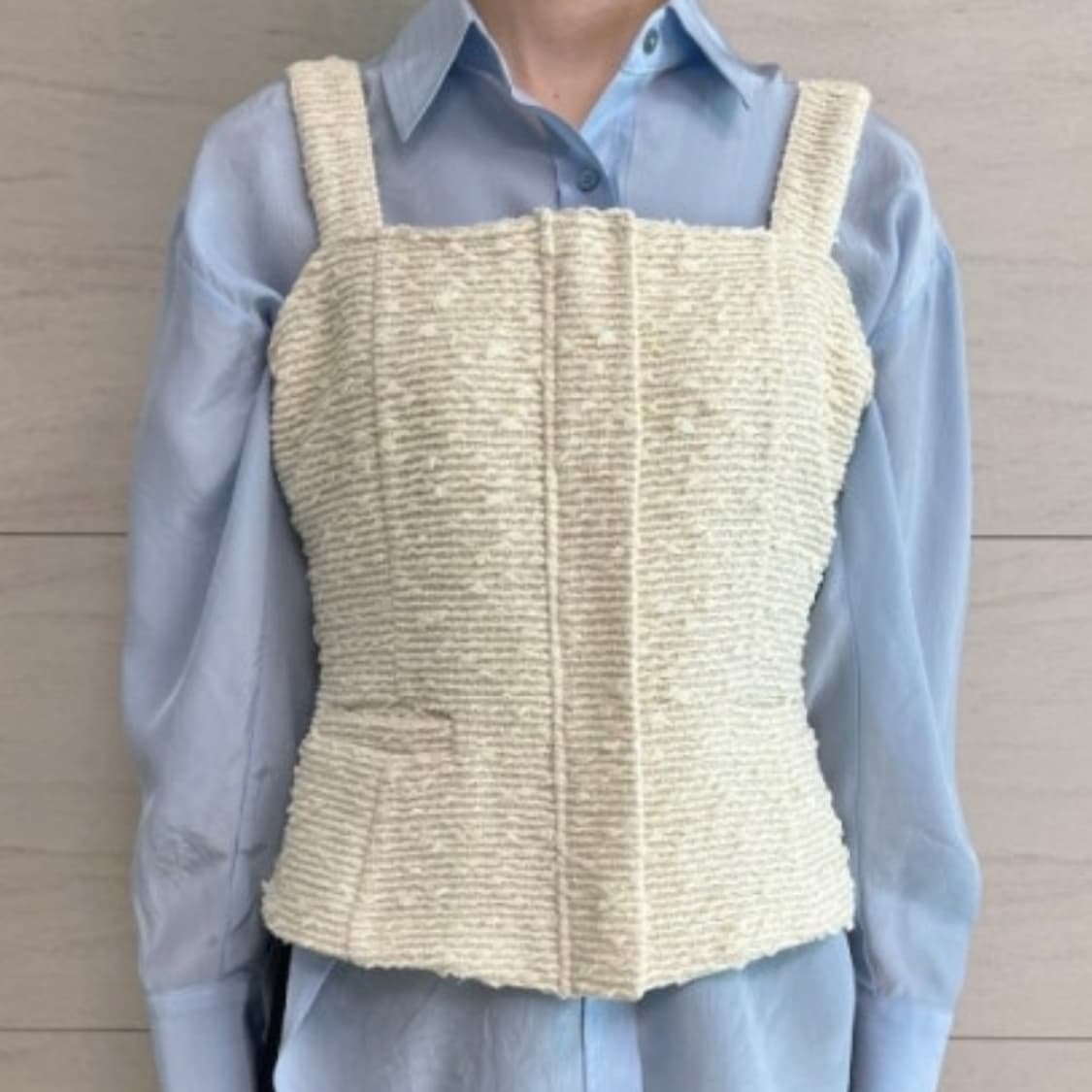 더베이지스(THE BEIGES) 레스베이지스 루비셔츠 프리사이즈 새상품 상품이미지8