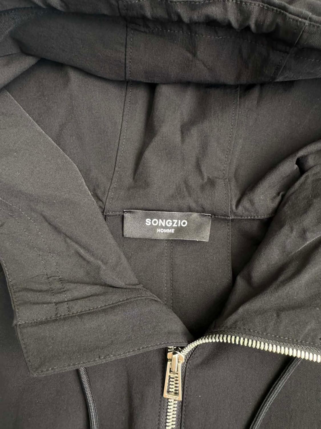 [100] 송지오 옴므 24ss 시그니처 벌룬 트랙 자켓 반집업 후드 상품이미지5