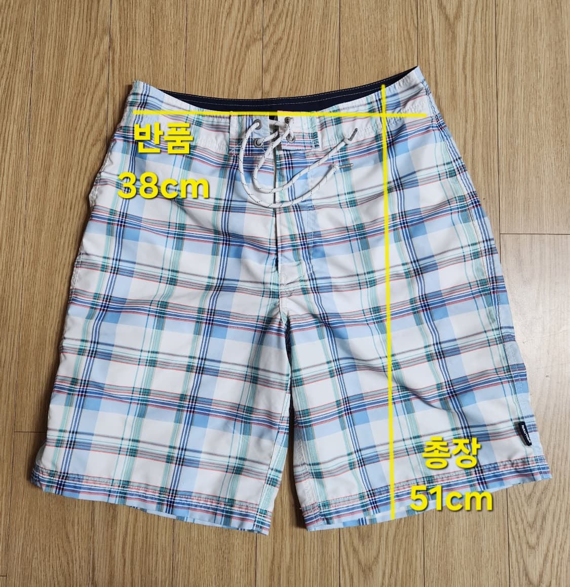 노티카 남성용 멀티 체크 컬러 트렁크 수영복 상품이미지9