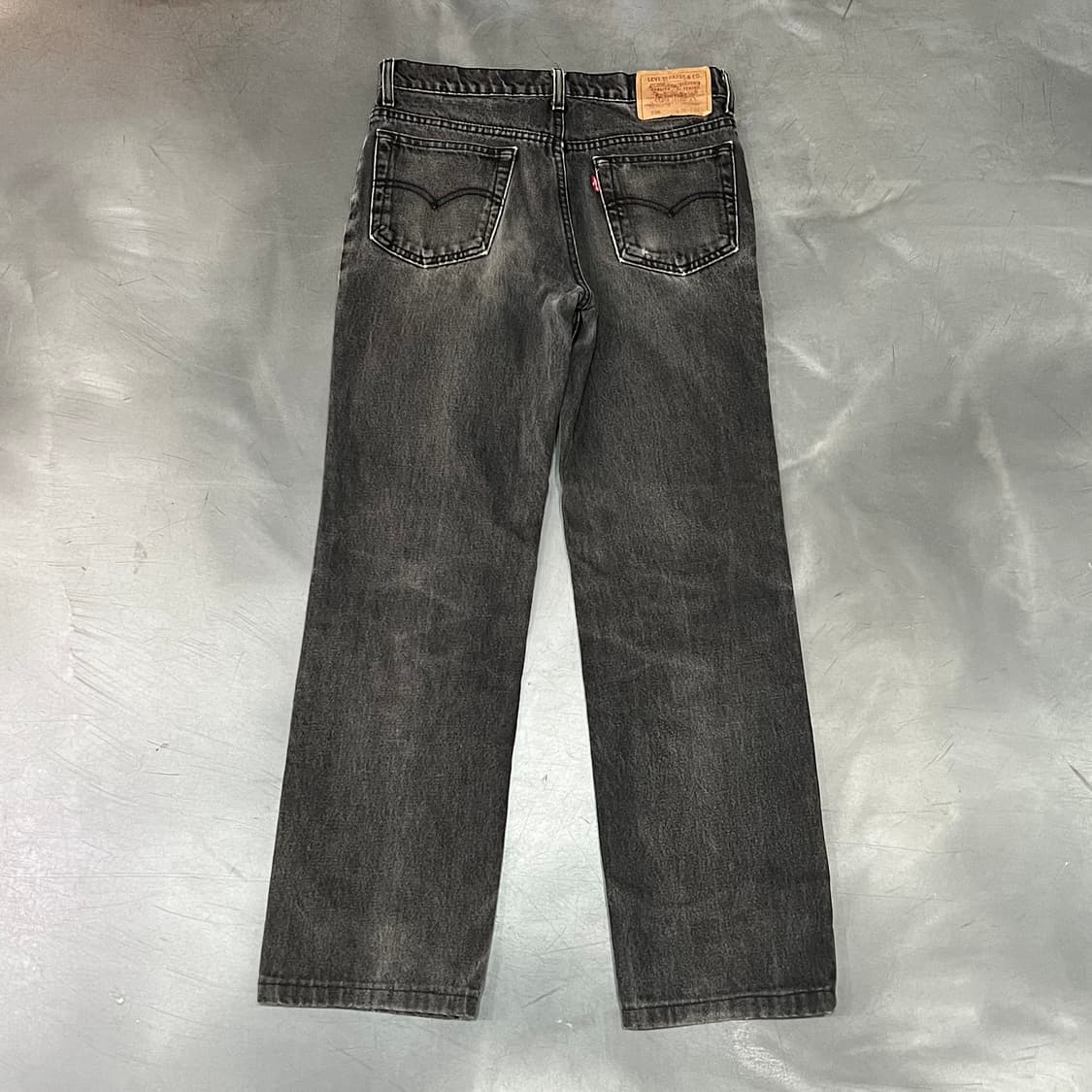  리바이스 505 흑청 데님팬츠 y16378 상품이미지2