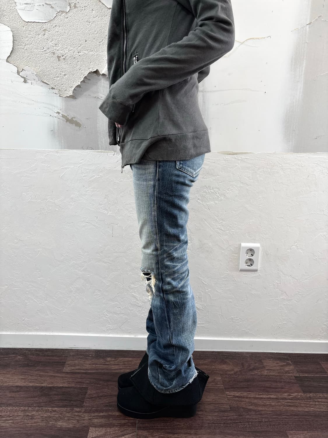 damage denim pants  상품이미지2