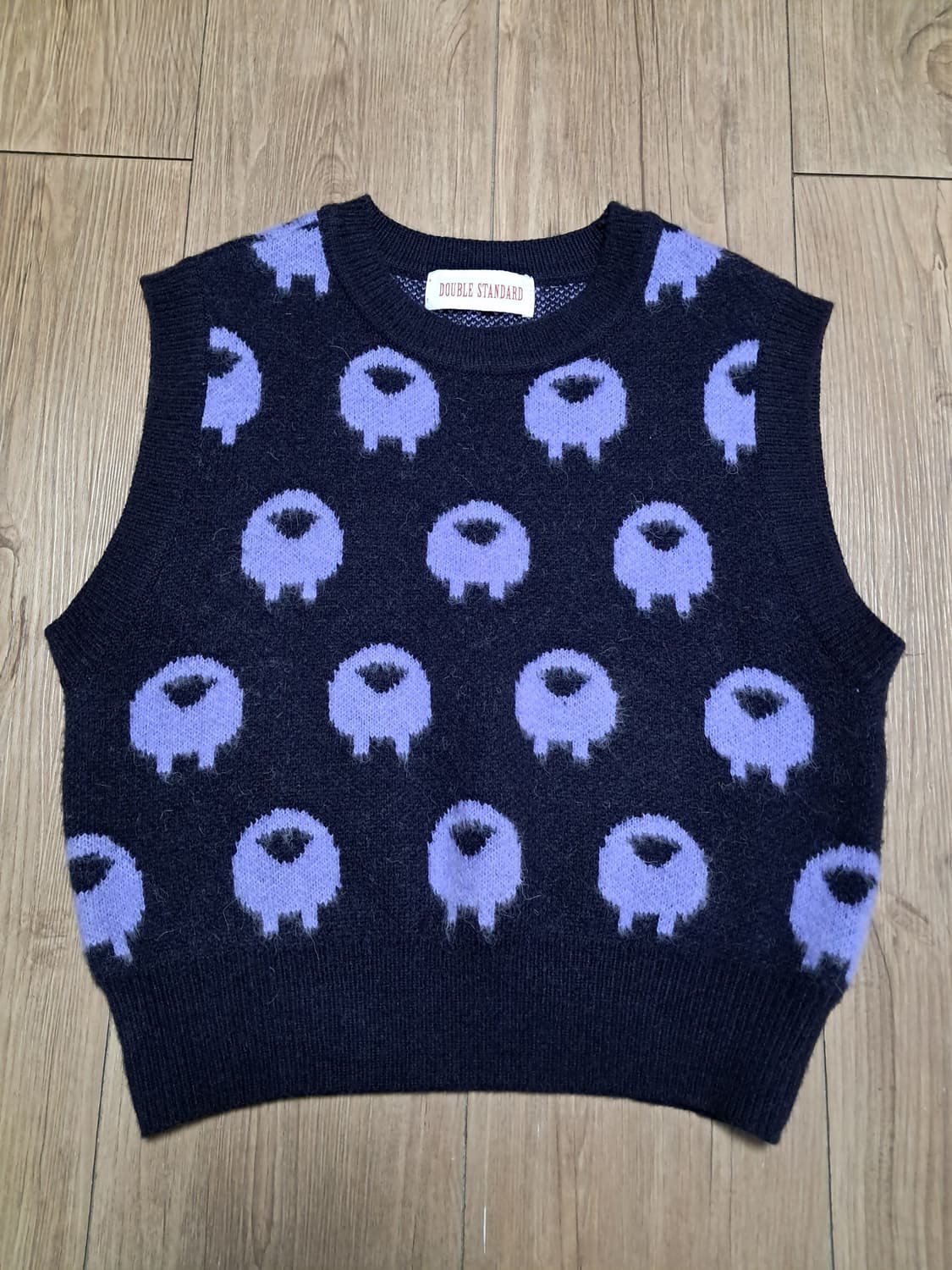 더블 스텐다드 니트 조끼 100 상품이미지2